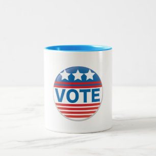Vote Two-Tone Coffee Mug