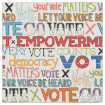 vote typography