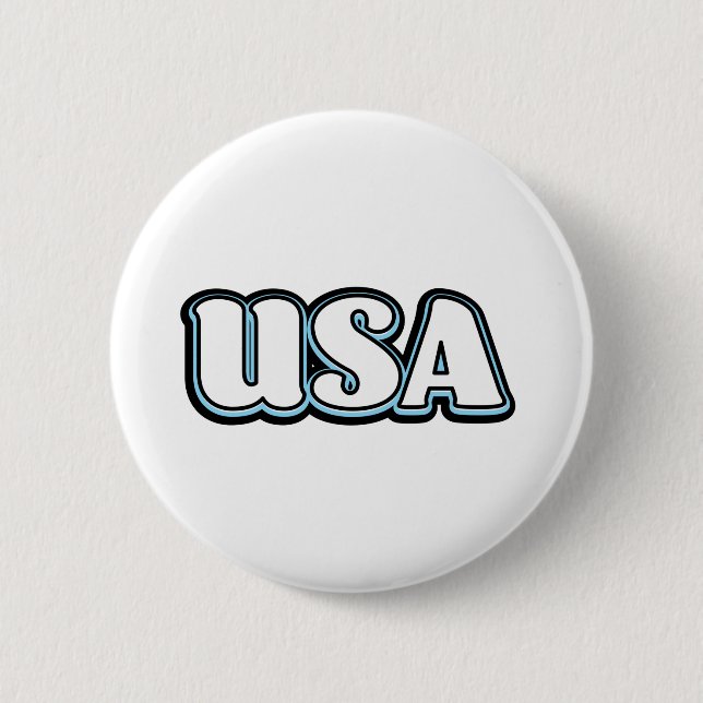 Vote USA 2 Inch Round Button (Front)