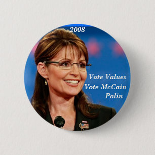 Vote Values(Round) 2 Inch Round Button