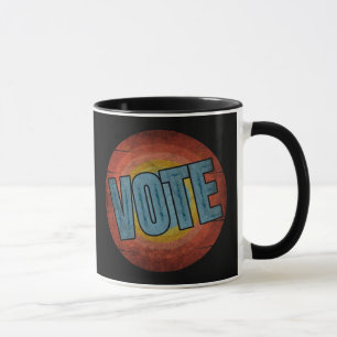 VOTE VINTAGE MUG