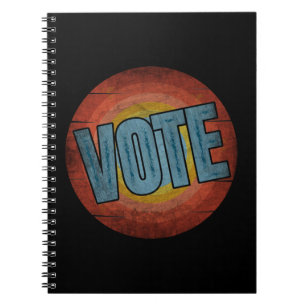 VOTE VINTAGE NOTEBOOK