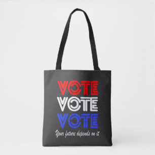 Vote Vote Vote  Tote Bag