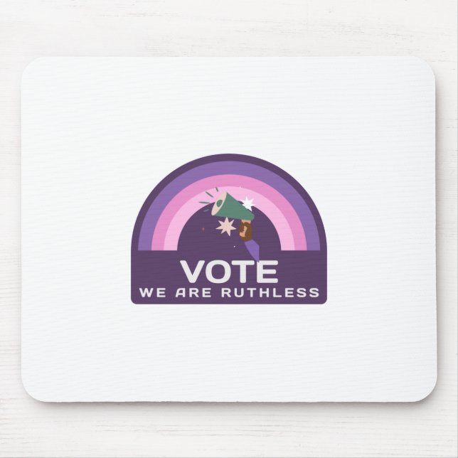 Vote We Are Ruthless Mouse Pad (Front)