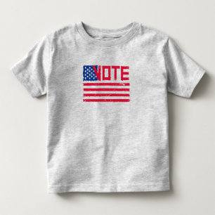 Vote With Vote with US Flag  Toddler T-shirt