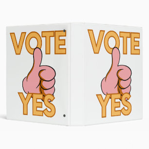 Vote yes binder