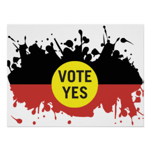 Vote Yes Indigenous Voice to Parliament Poster