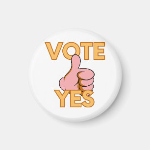 Vote yes magnet