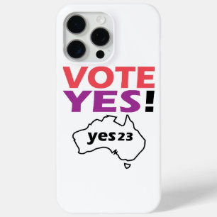 Vote Yes To The Voice Of Indigenous Australian iPhone 15 Pro Max Case