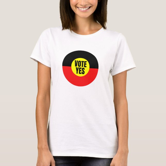 Vote Yes To The Voice To Parliament T-Shirt (Front)