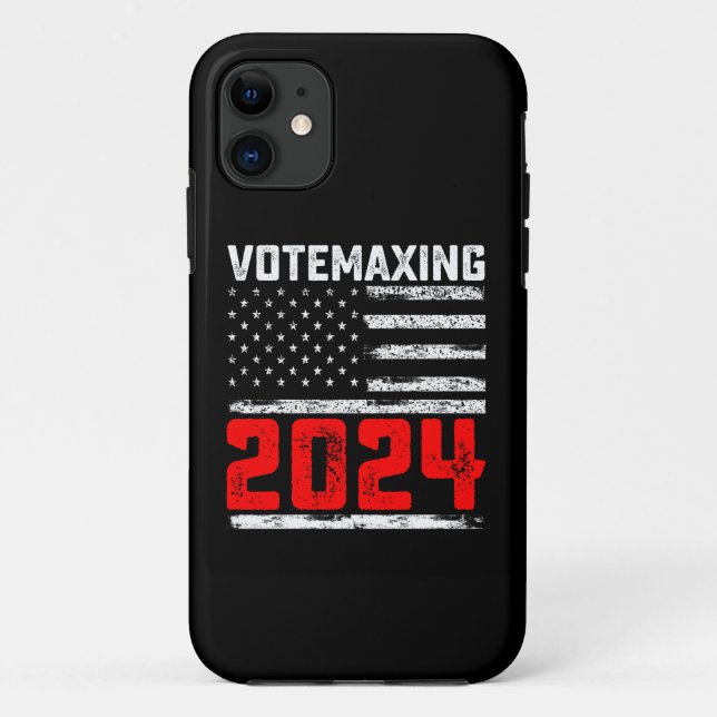 VoteMaxing 2024 Trump Presidential Election Case-Mate iPhone Case (Back)
