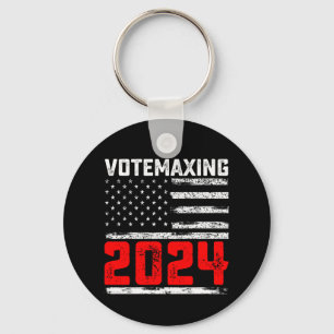 VoteMaxing 2024 Trump Presidential Election Keychain