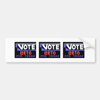 Voter Beto Pour Le Sticker De Bumper Texas