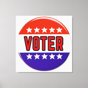 Voter Canvas Print