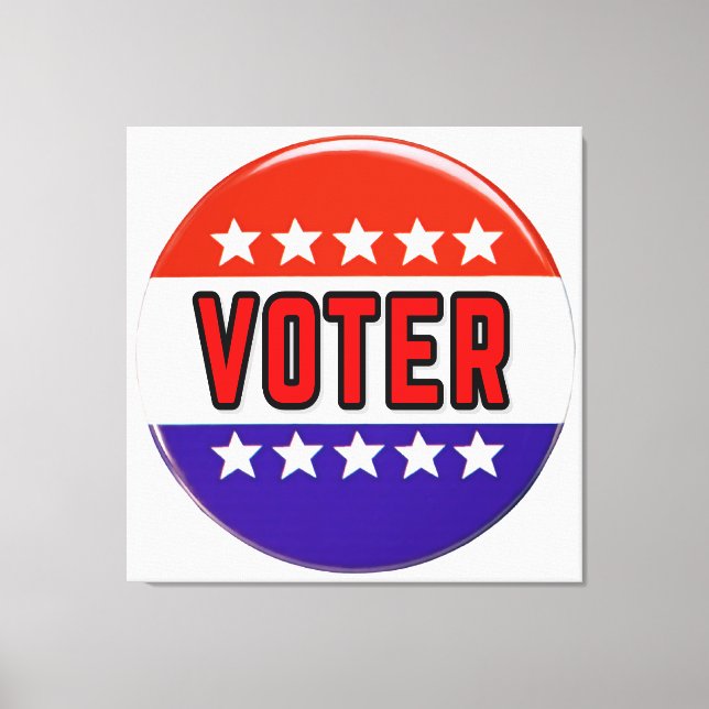Voter Canvas Print (Front)