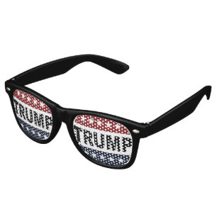 Voter Donald Trump Élection Rallye Parti Lunettes 