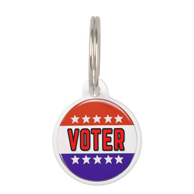 Voter Pet Tag (Front)