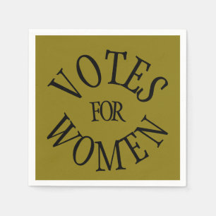 Votes for Women 100 Years 19th Amendment Set of 50 Napkin
