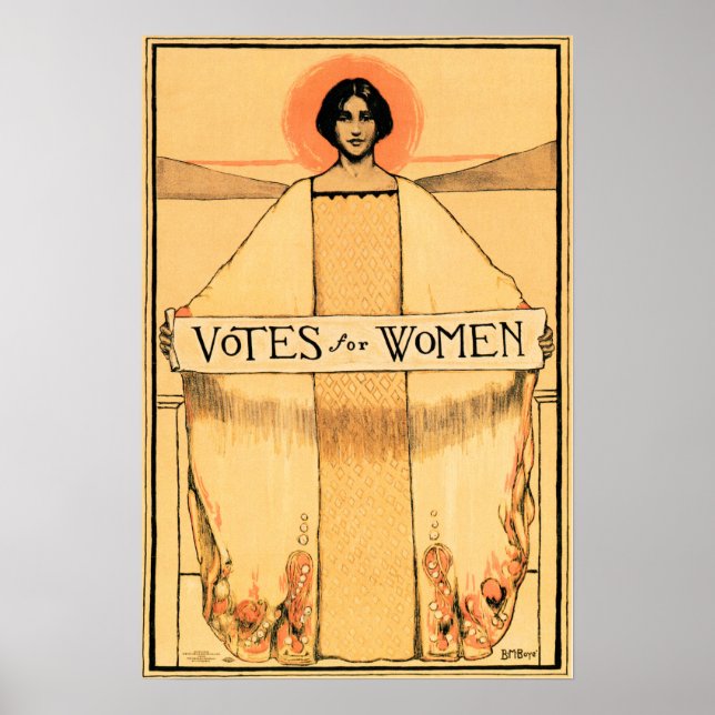 VOTES FOR WOMEN 1913 American Women Suffrage Poster (Front)