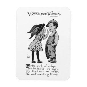 Votes For Women Magnet