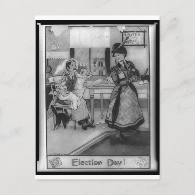 Votes for Women! Postcard (Front)