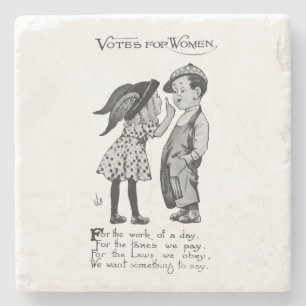 Votes For Women Stone Coaster