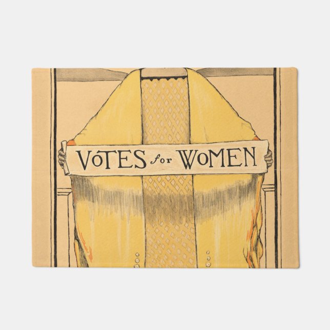 Votes For Women Suffrage Movement 1913 Doormat (Front)