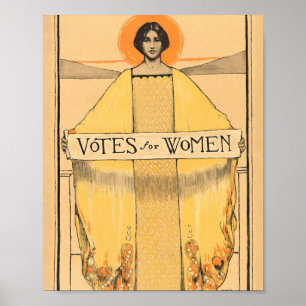 Votes For Women Suffrage Movement 1913 Poster