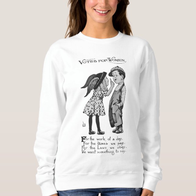 Votes For Women Sweatshirt (Front)