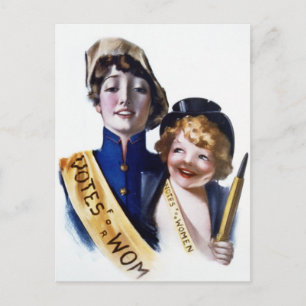 Votes for Women - Women's Suffrage, 1915 Postcard