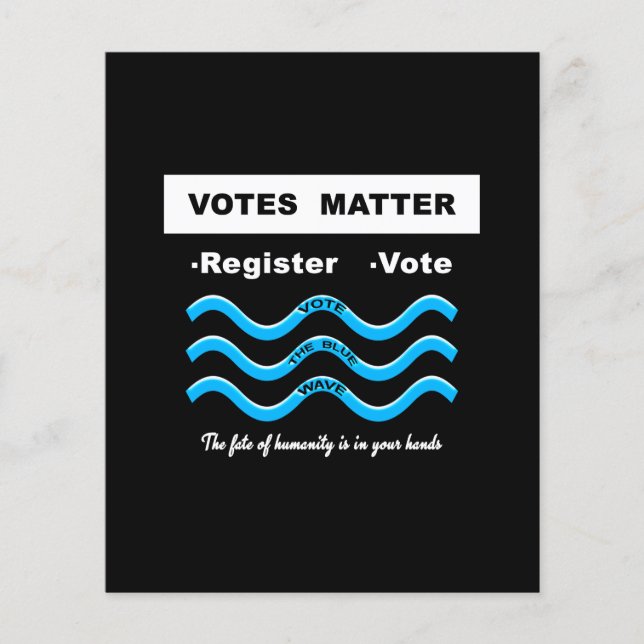 Votes Matter Flyer (Front)