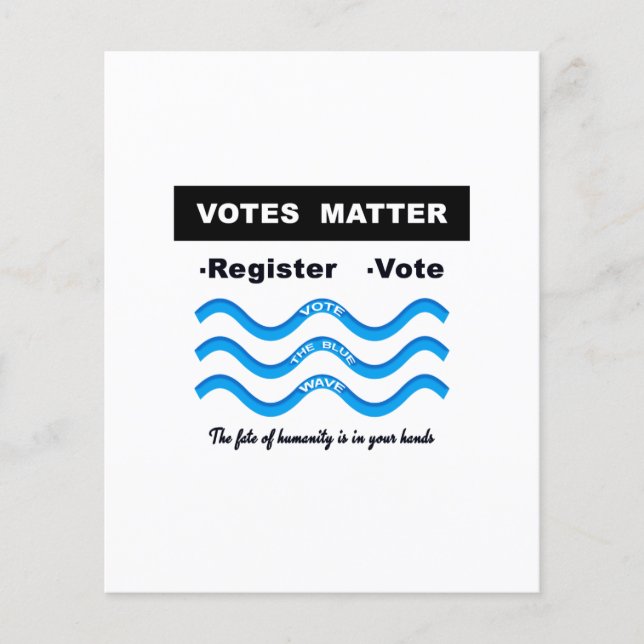 Votes Matter Flyer (Front)