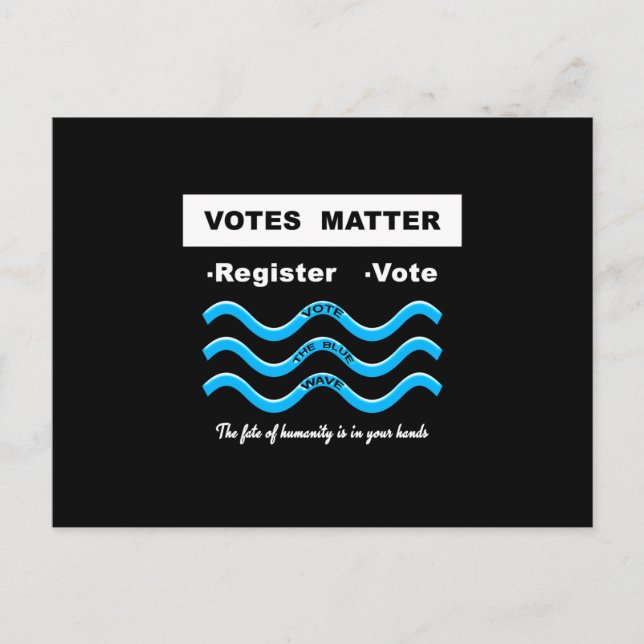 Votes Matter Postcard (Front)