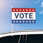 Votez élection rouge et bleue