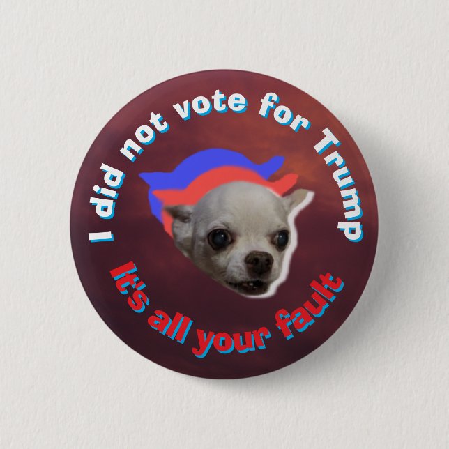 Voting 2 Inch Round Button (Front)