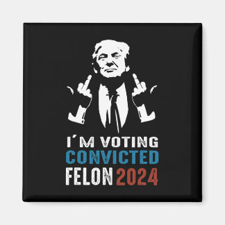 Voting Convicted Felon 2024 Magnet