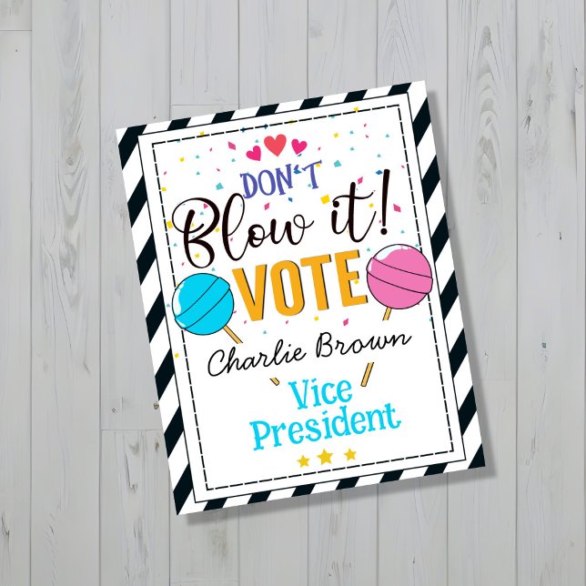 voting poster school classroom vote (Creator Uploaded)