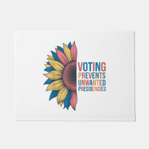 Voting Prevents Unwanted Presidencies Voting Desig Doormat