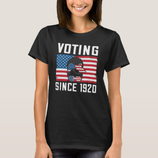 Voting since 1920 Funny US Election Voter 2024  T-Shirt