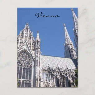 votiv church vienna postcard