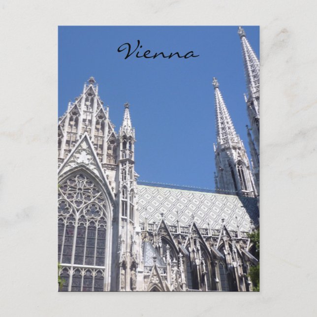 votiv church vienna postcard (Front)