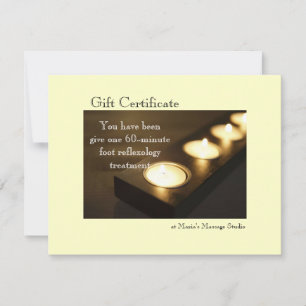 Votive Candles Gift Certificate
