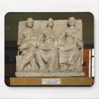 Votive sculpture of a triple mother deity
