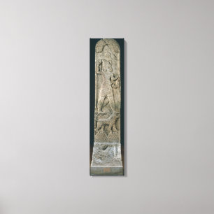 Votive stela canvas print