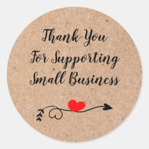 Votre Achat A Fait Mon Sticker Arrondi Classique D