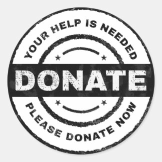 Votre aide est nécessaire : autocollants de don po