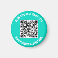 Votre aimant promotionnel d'entreprise avec code Q