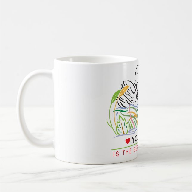 Votre amour est l'essence de ma vie Tasse Classiqu (Gauche)