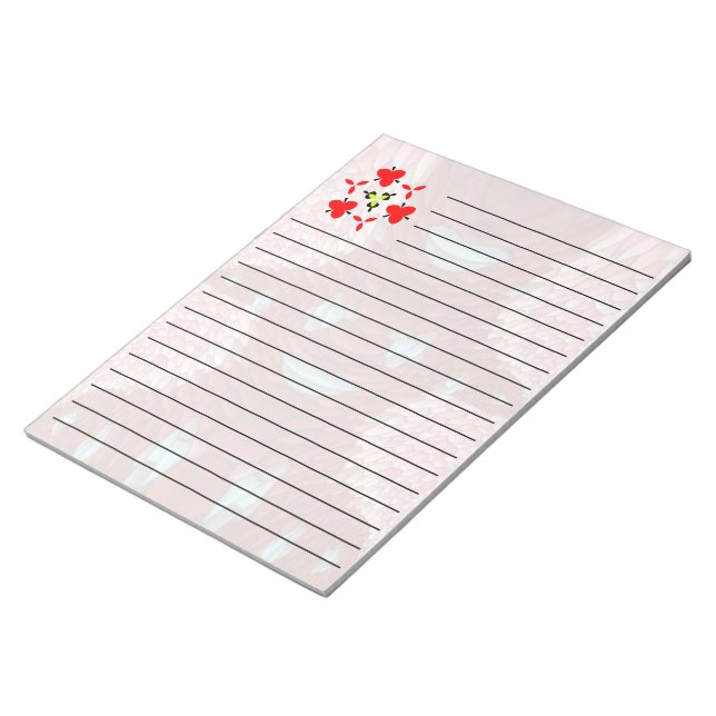 Votre Bloc-notes personnalisé de 11 po x 8,5 po -  (Incliné)