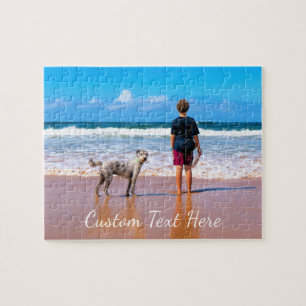 Votre cadeau de puzzle photo avec texte personnali